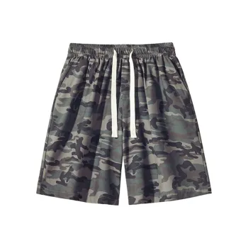 Columtomy Casual Shorts Unisex Camouflage