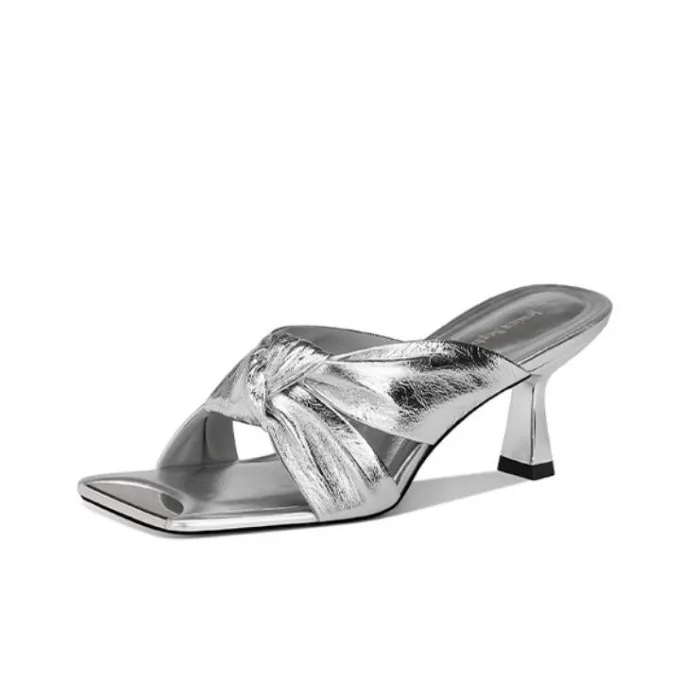 JESSICA SOPHIA Rubber Sole Slip Resistant Abrasion Resistant Slide Slippers Women's-7