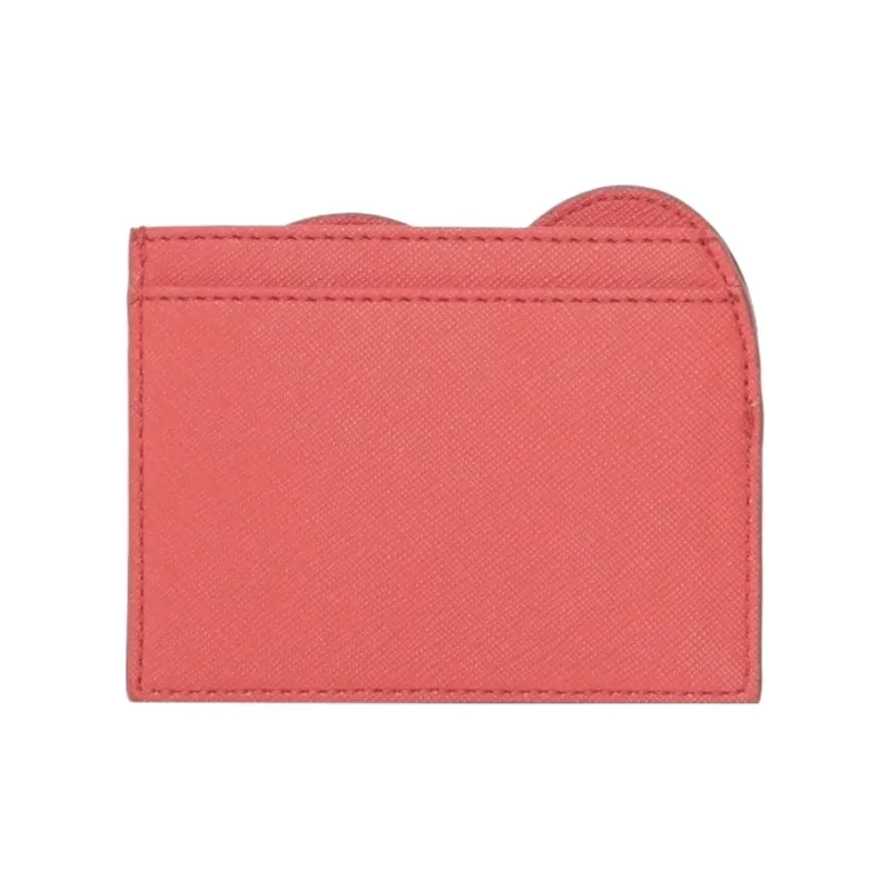 Vivienne Westwood Saffiano Synthetic Leather Card Holder Women's Red-1