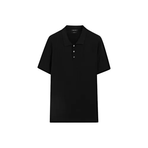Massimo Dutti Polo Shirt Mens Blue