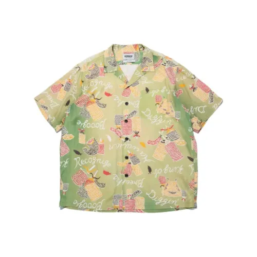 Bowwow SS25 【BOW WOW×RECOGNIZE】 HAWAIIAN BREAKS HAWAIIAN Celim ShirtS SUNBURN Celim Shirt Unisex