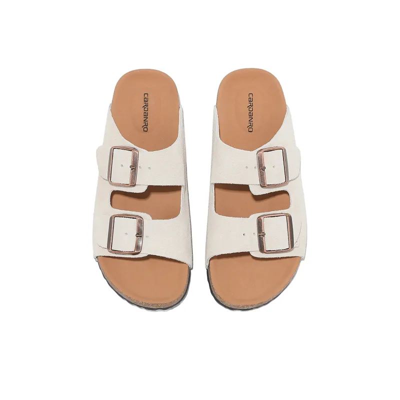 CARDANRO Quiet Slip Resistant Odor Resistant Abrasion Resistant Slide Slippers Women's-14