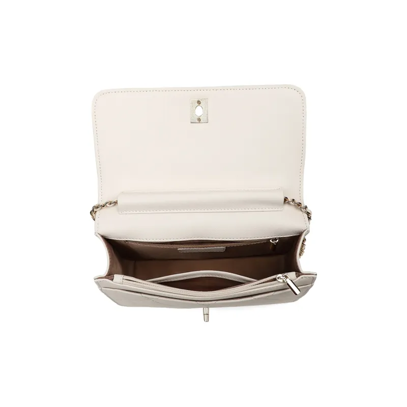C°BANNER Cow Leather Chain Bag, Shoulder Bag, Crossbody Bag Regular Women's White-4