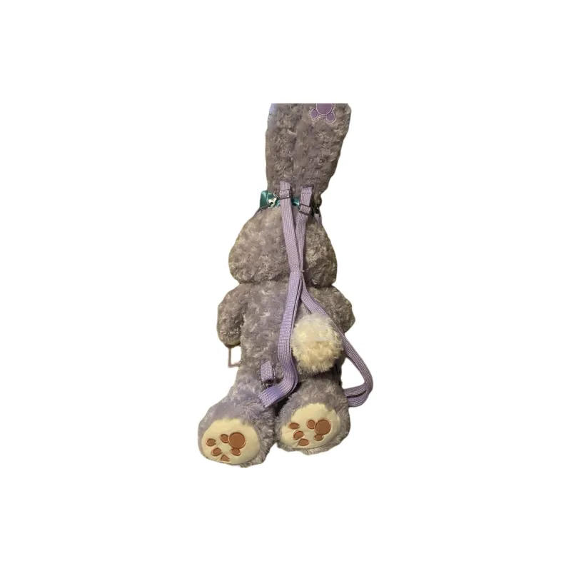 Disney Plush Shoulder Bag, Crossbody Bag, Backpack Women's Light Purple-1