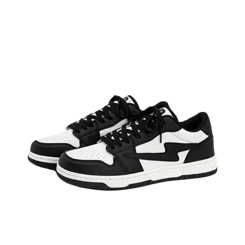 ALI THE FOX Slip Resistant, Abrasion Resistant, Balance, Lightweight, Breathable Low Top Skateboard Shoes Unisex-7