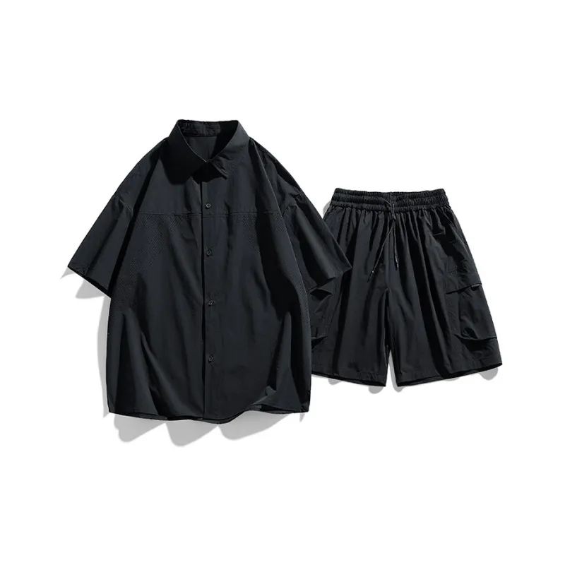 HOKLV Shirt Matching Set Unisex-2