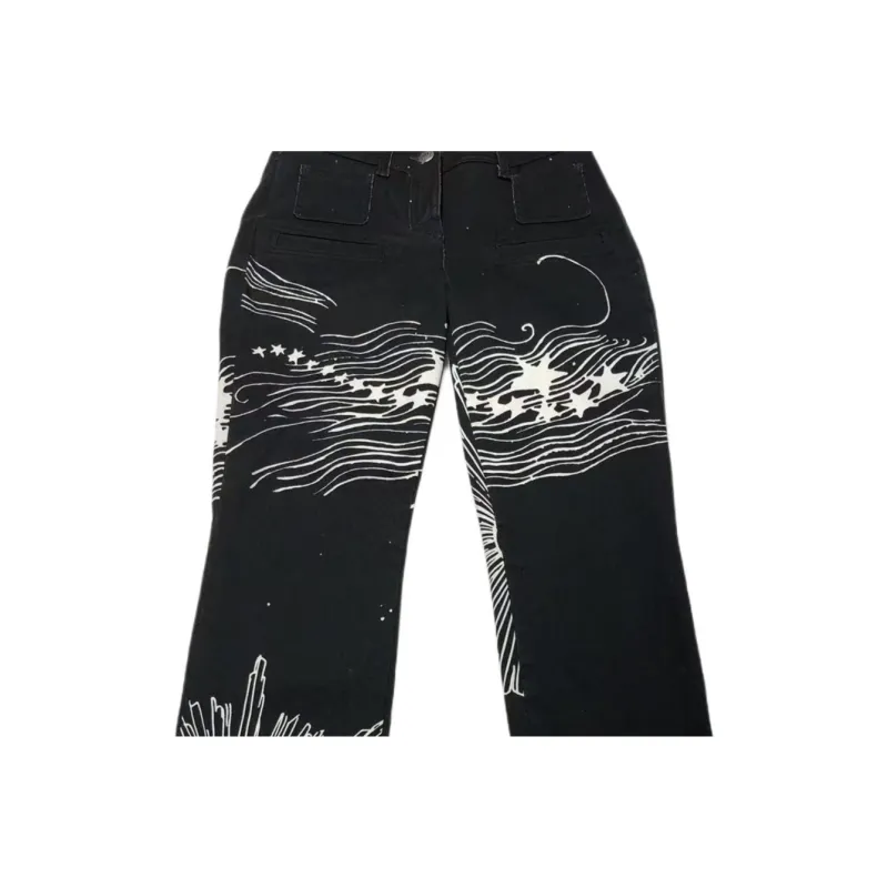 CHANEL Jeans Women's Black-2