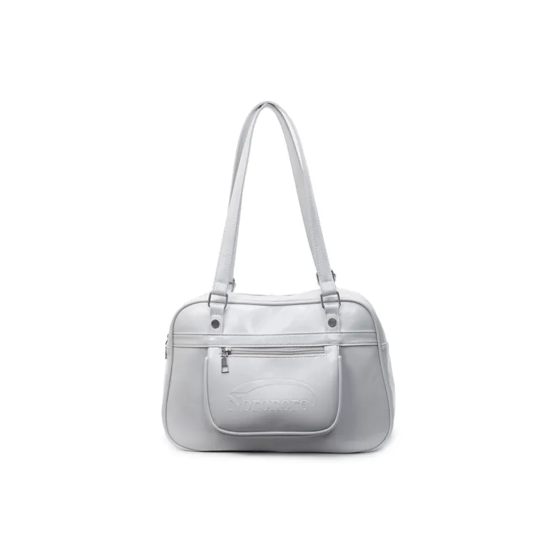 FCTOSSR PU Shoulder Bag Women's White/Black/Yellow/Blue/Pink-16