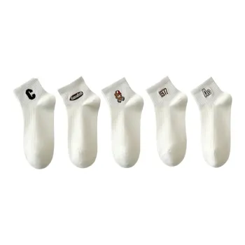 Lan Miao Ankle Socks Women's 5 Pack
