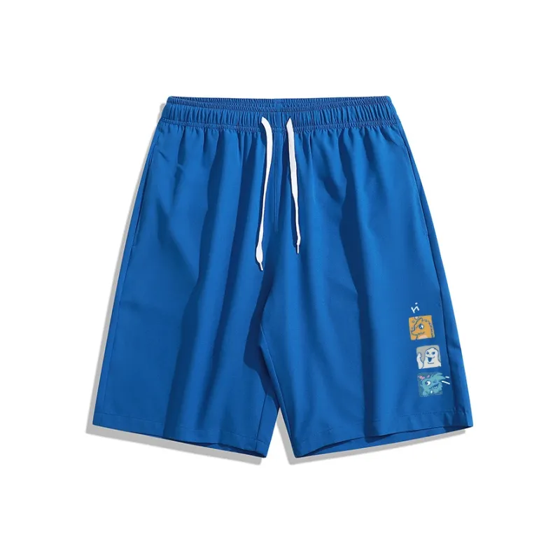 THREEAGAINTHR33 Casual Shorts Unisex-10