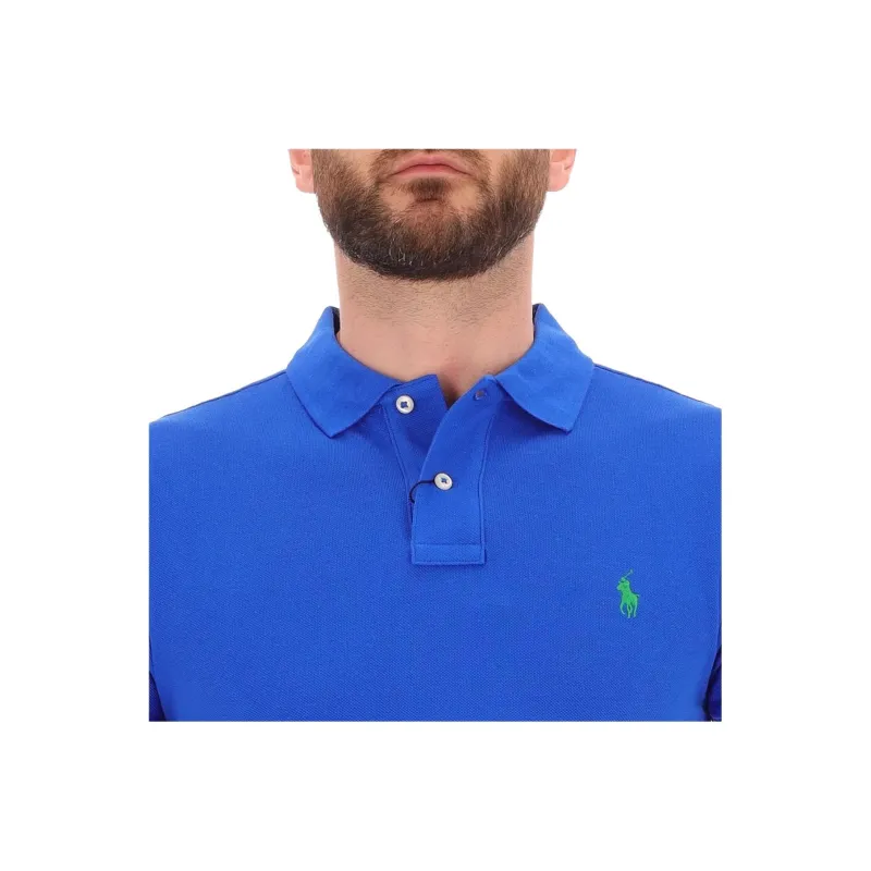 Polo Ralph Lauren Logo Embroidered Short Sleeved Polo Shirt-3