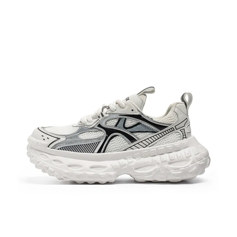 Boogie Bear Breathable Height Increase Low Top Chunky Sneakers Men's-3