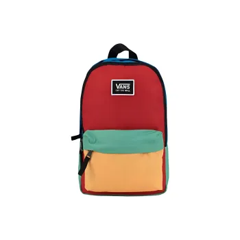 Vans Backpack Unisex Red Yellow Blue Green Multicolor