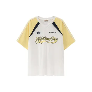 NO ONE ELSE Raglan Sleeve T Shirt Women's