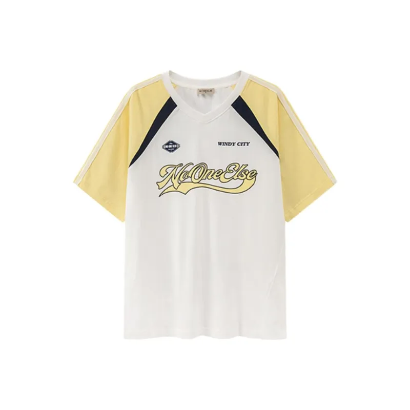 NO ONE ELSE Raglan Sleeve T Shirt Women's-0