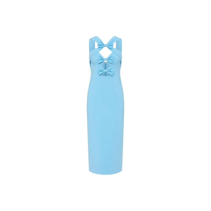 REBECCA VALLANCE Sleeveless Dress Women's Blue-0