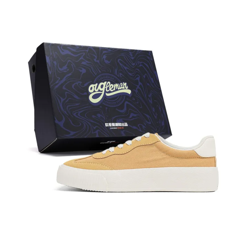 OUGLEMEN Low Top Skateboard Shoes Men's-5