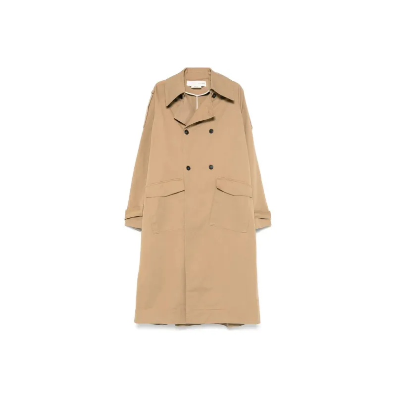 ISABEL BENENATO Cotton Trench Coat-0