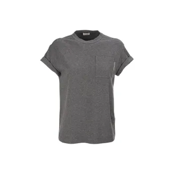 Brunello Cucinelli Monili Chain-embellished T-shirt