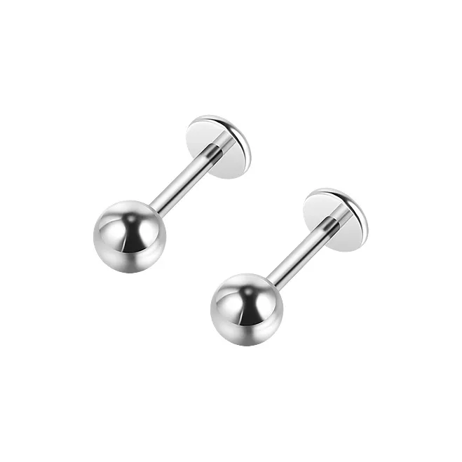 Daisy Dream Titanium Stud Earrings Unisex-5