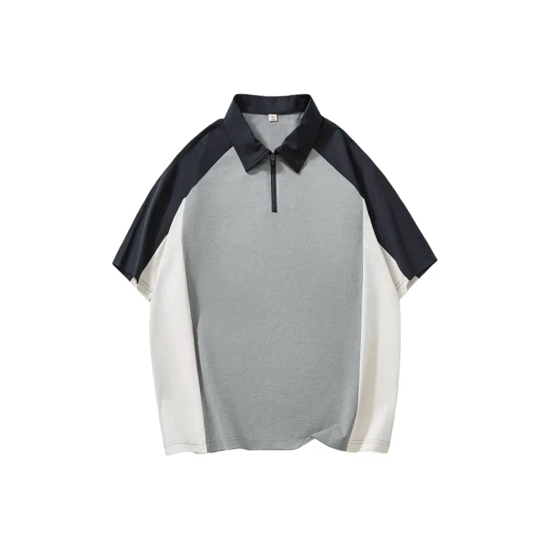 Go it alone Polo Shirts Men Light Gray-0