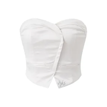 NAWS Strapless Tops Women's Antique White