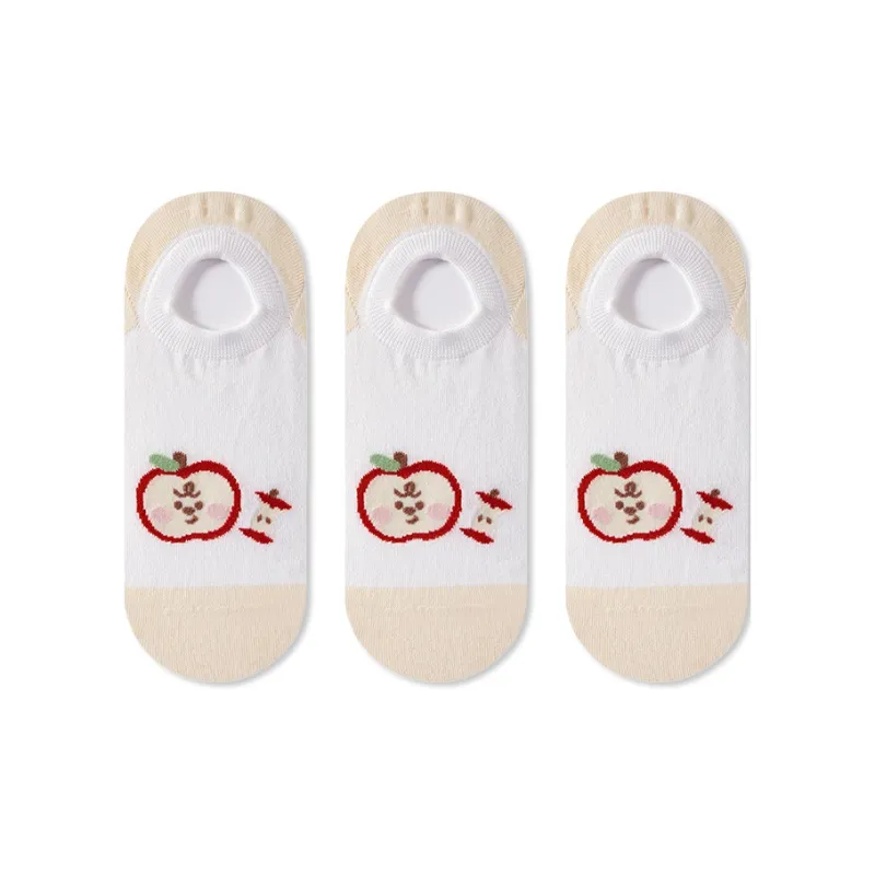 JIAZINI No Show Socks Women's 3 Pack-15