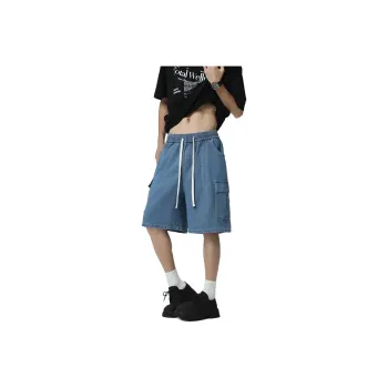 FOREVER 21 Denim Shorts Unisex Blue