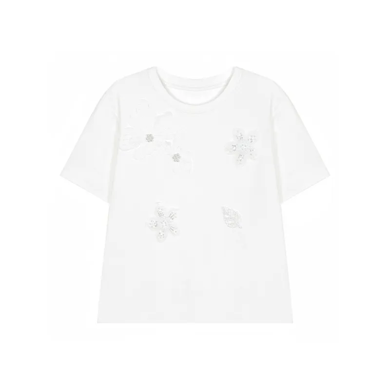 OZVO T Shirts Women's White-0