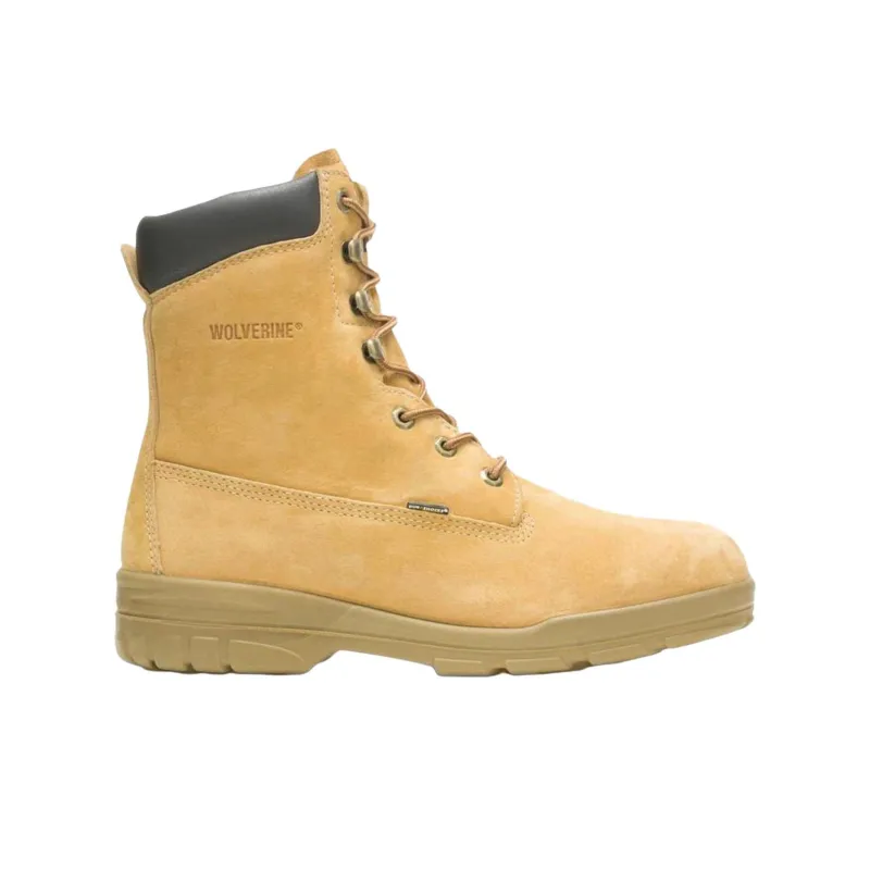 WOLVERINE Trappeur DuraShocks Waterproof Insulated 8' Boots Gold-1