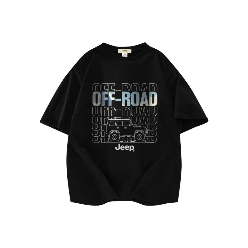 Jeep Pasture Horse Lifestyle T Shirt Unisex-4