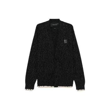 FEDERICO CINA Distressed Cardigan