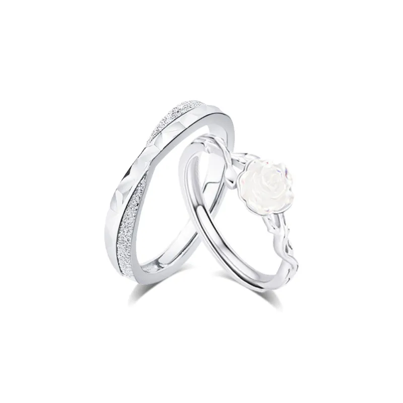 KUMET Sterling Silver Rings Unisex-0