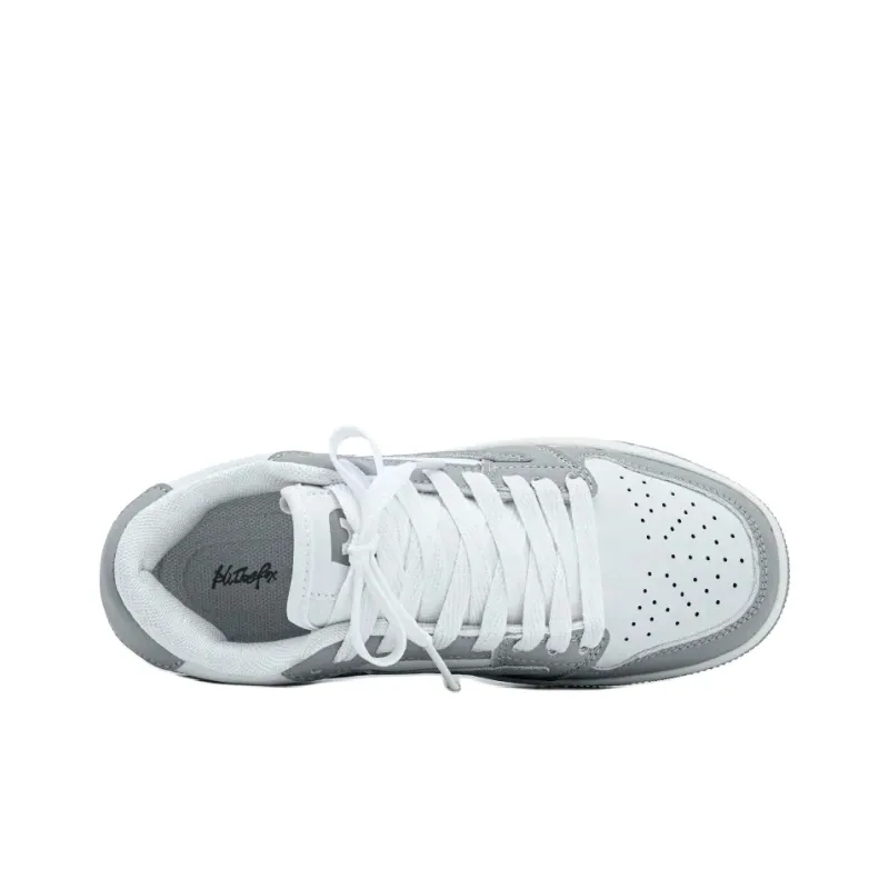 ALI THE FOX Slip Resistant, Abrasion Resistant, Balance, Lightweight, Breathable Low Top Skateboard Shoes Unisex-13