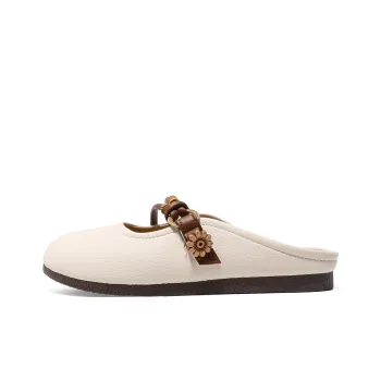 Be Good Rubber Sole Stitching Abrasion Resistant Slip Resistant Closed Toe Slippers Women's