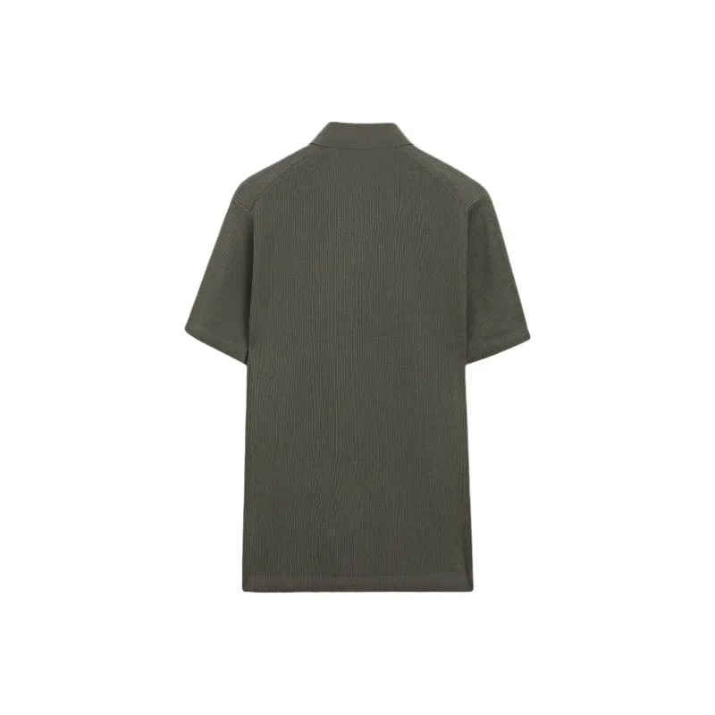 Massimo Dutti Polo Shirts Men Green-1