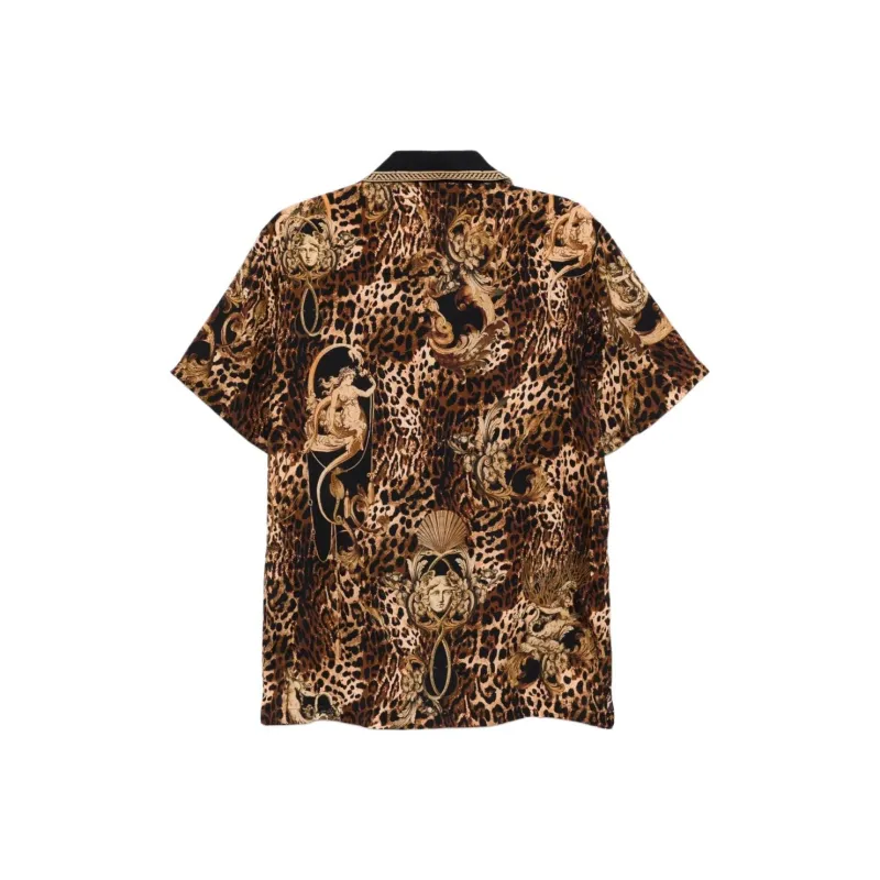 Camilla Short sleeves Camp collared Shirt-1