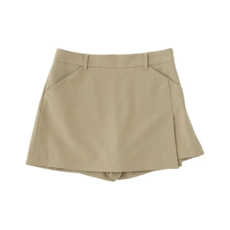MOUSSY Casual Shorts Women's Light Khaki-0