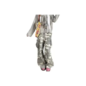 BEAR UNION Jeans Unisex Camouflage Apricot