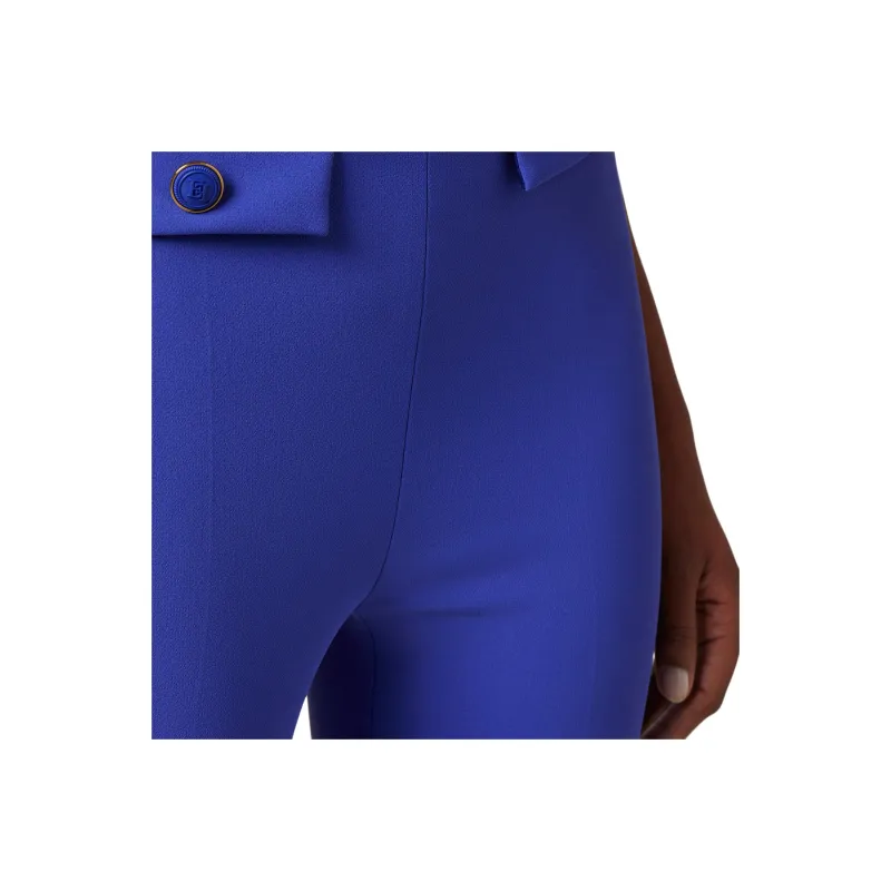 Elisabetta Franchi High Waisted Skinny Trousers-4
