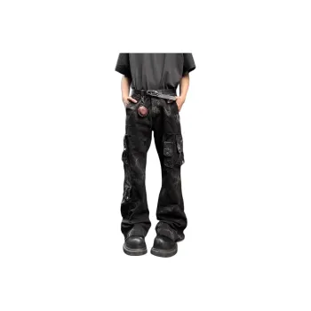 CORNILOT Cargo Pants Unisex Black