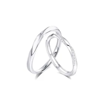 KUMET 999 Fine Silver Rings Unisex