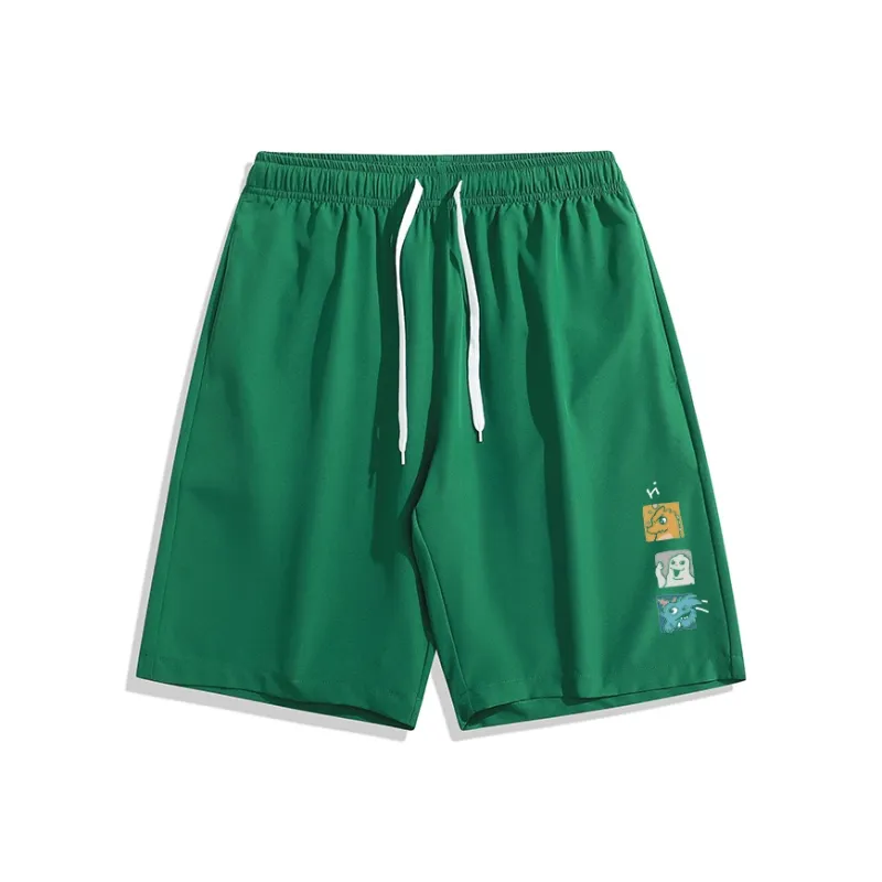THREEAGAINTHR33 Casual Shorts Unisex-4