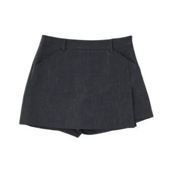 MOUSSY Casual Shorts Women's Dark Gray