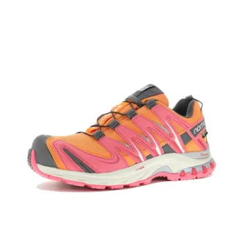 SALOMON XA PRO 3D Anti Slip Wear Resistant Low Top Hiking Shoes Women's Orange Red