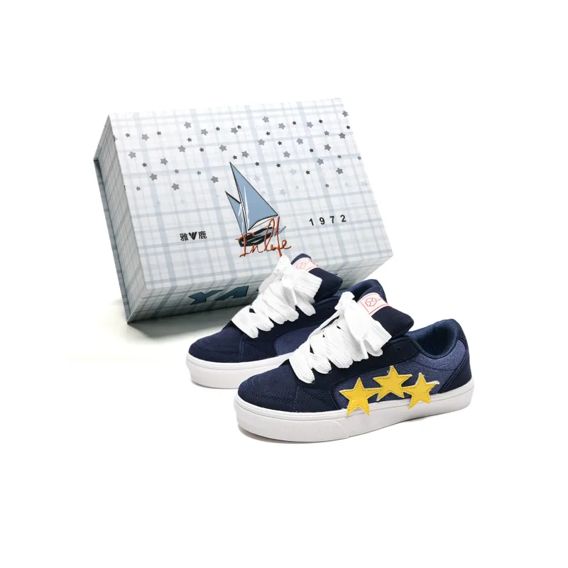 Yalu Wear resistant And Lightweight Low Top Skateboard Shoes Unisex-0