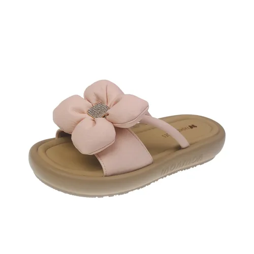 AJPAP Rubber Sole Slip Resistant Abrasion Resistant Slide Slippers Women's