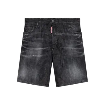 DSQUARED 2 Denim Shorts Men's Black
