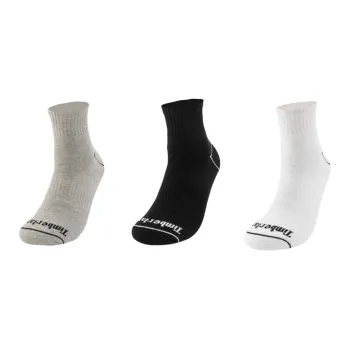 Timberland Mid Calf Socks Unisex 3 Pack