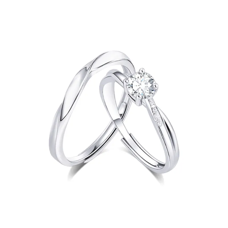 KUMET Sterling Silver Rings Unisex-0